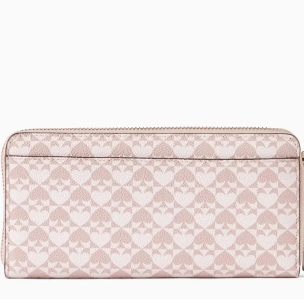 Kate Spade New York Women Penn Place Embossed Neda Zip Around Wallet Rose Cloud
